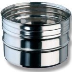 Преходна втулка INOX гъвкав/твърд димоотвод Ø140 М